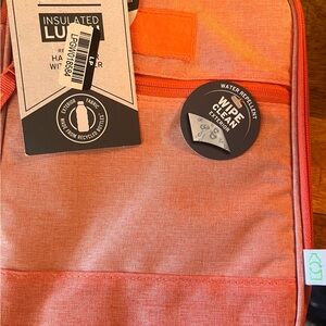 Insulated Pink Lunch Bag